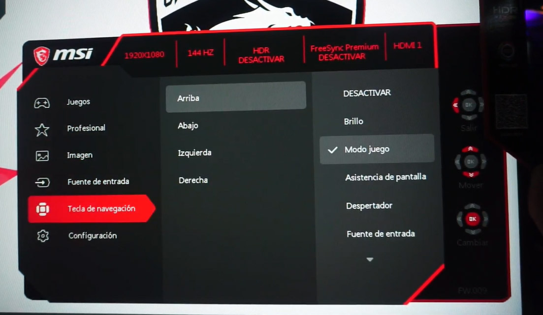 MSI Optix MAG274R2DE: Análisis del monitor 165Hz 1080p IPS 3 MSI Optix MAG274R2DE